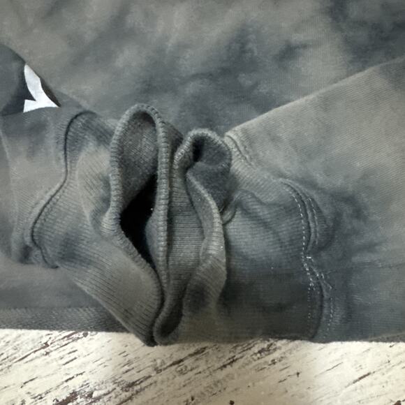 Polaroid Sweatshirt Women Extra Small Green Tie Dye Crew Neck Long Sleeve Casual - Picture 7 of 11